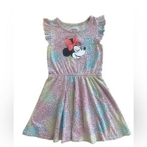 Disney junior Minnie Color splash Dress Girls Size 6